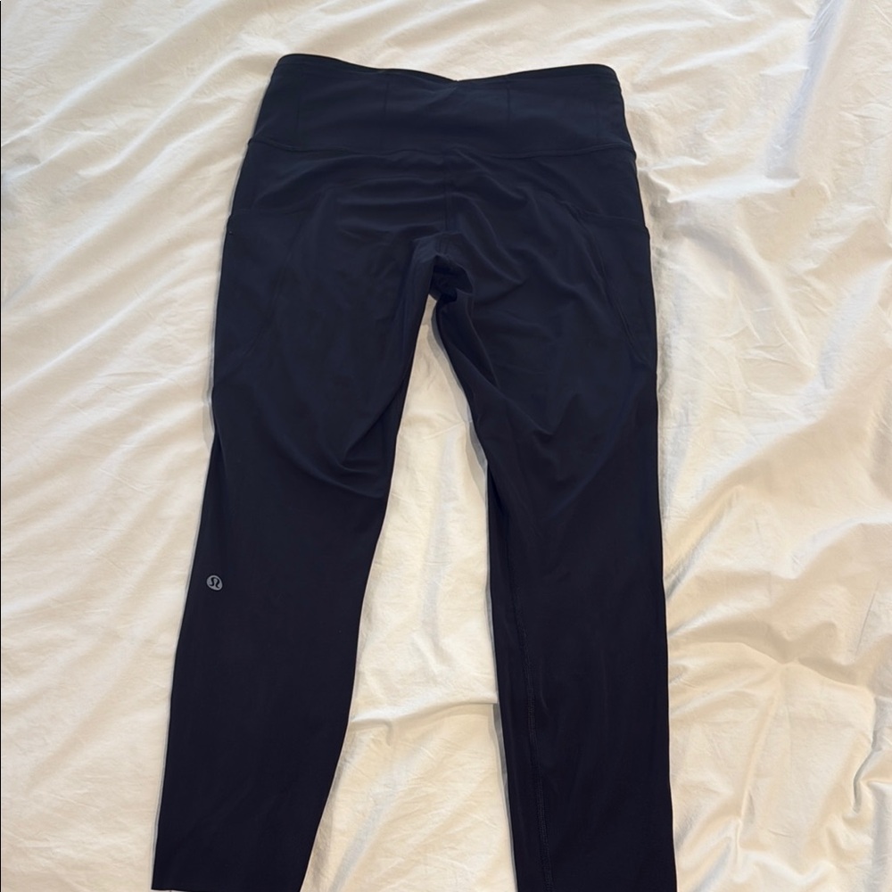 Lululemon Fast and Free High Rise Black Leggings 25’’